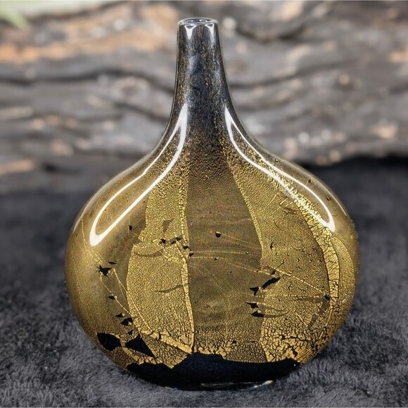 Vintage 1980s Isle of Wight Lollipop Vase by Michael Harris - Picture 2 of 9